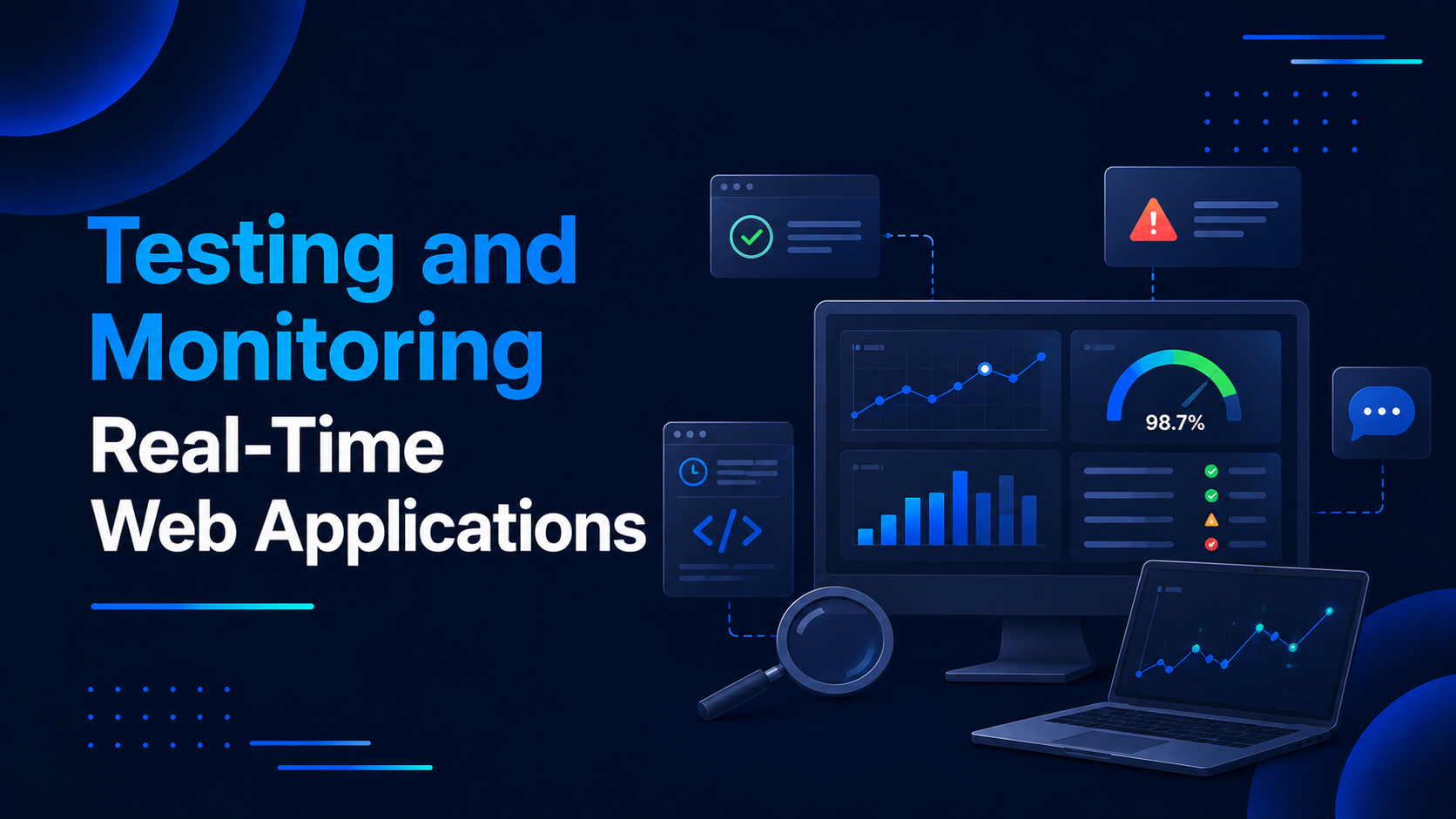 Testing and Monitoring Real-Time Web App