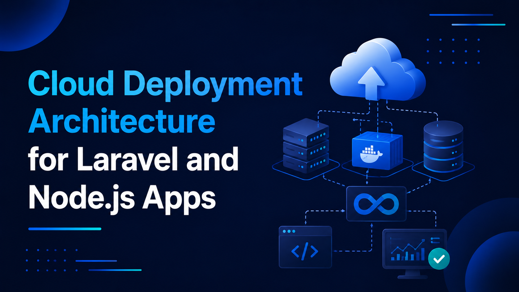 Cloud Deployment Architecture for Laravel and Node.js