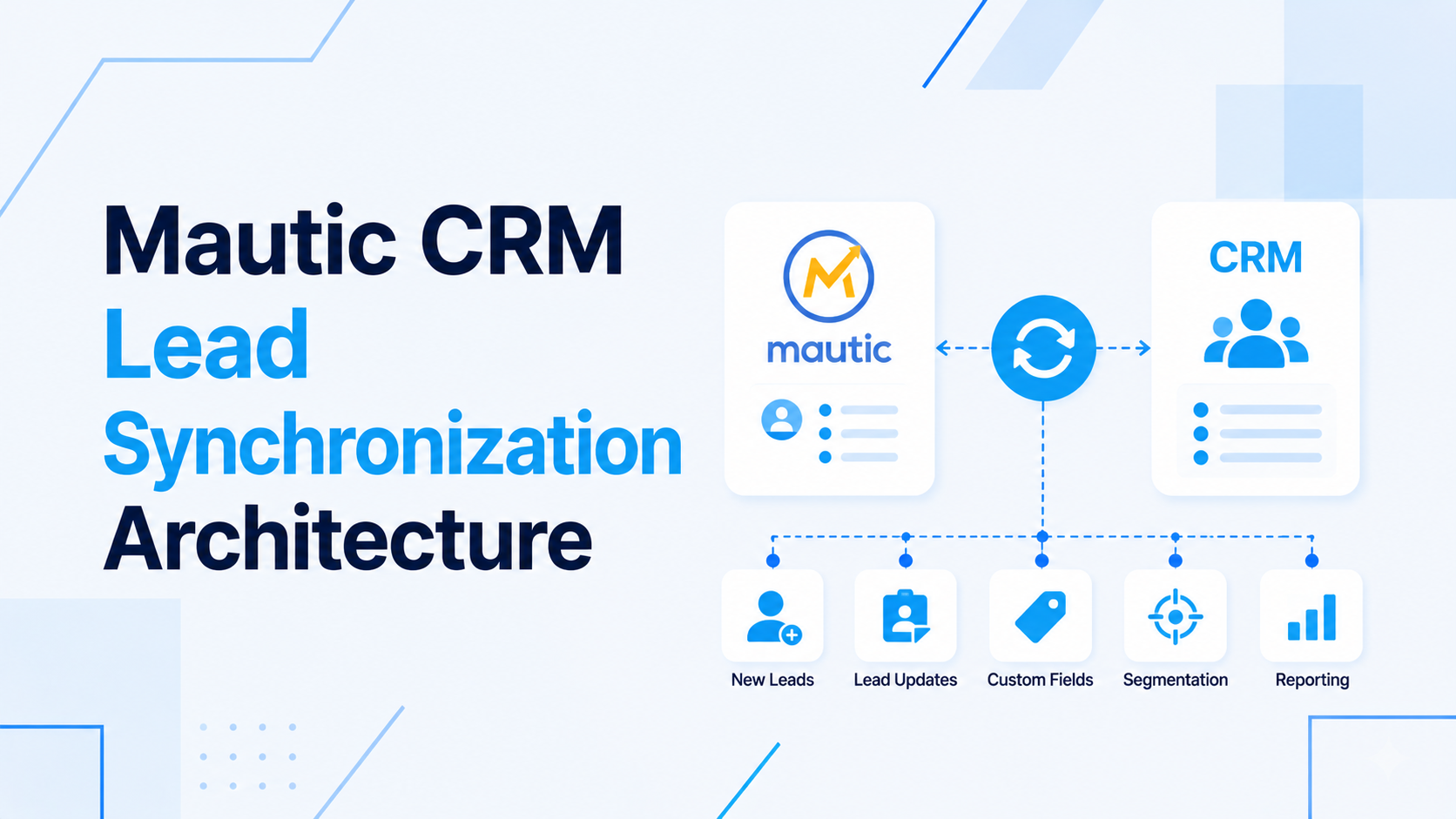 Mautic CRM Lead Sync Architecture | Prakash Tank
