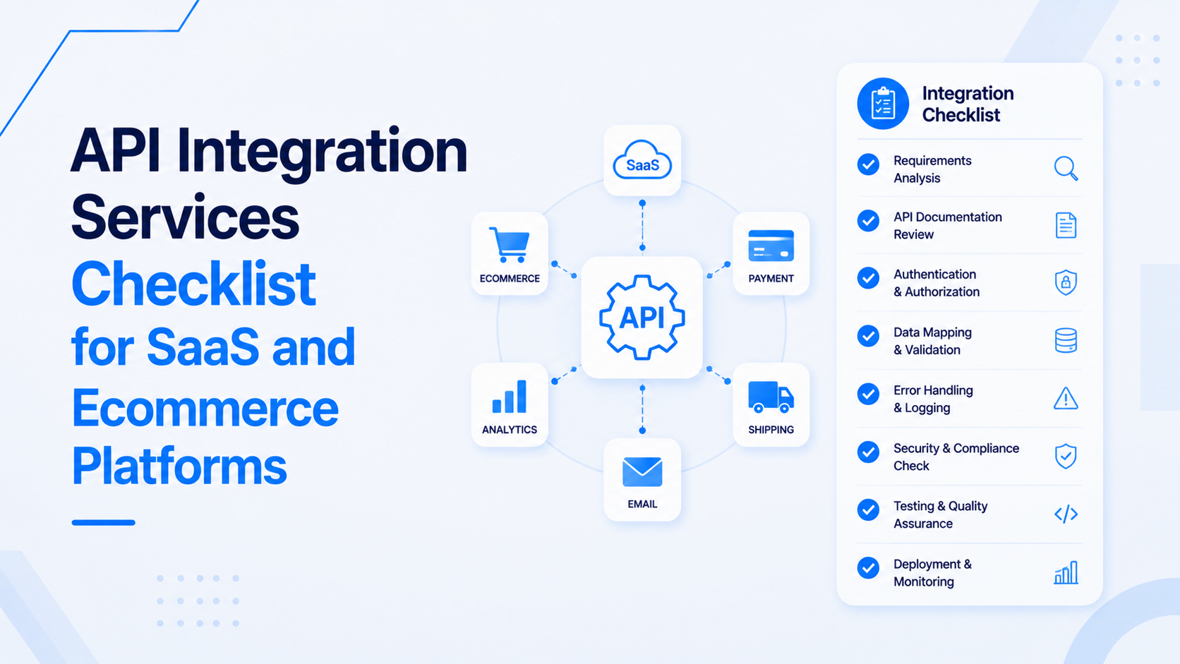 API Integration Services Checklist